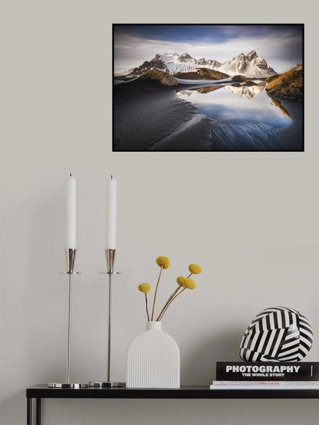 HOFN BEACH ... THE MIRROR Poster och Canvastavla