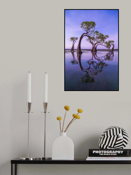 Dancing Trees Poster och Canvastavla