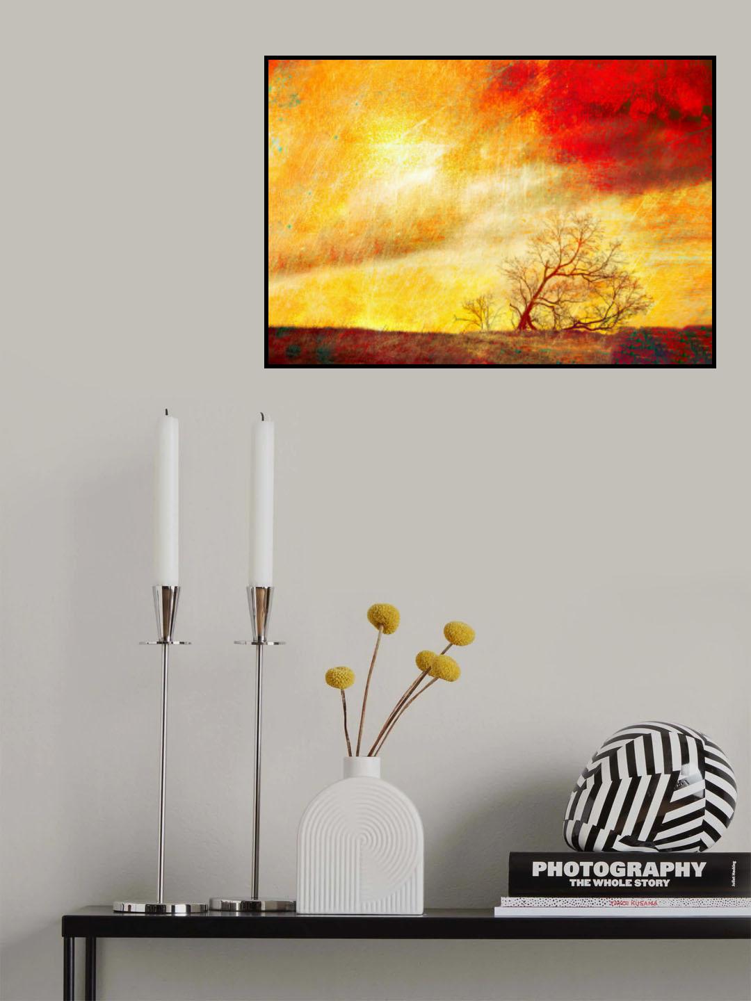 Singing the Wind Awake Poster och Canvastavla
