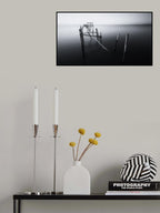 Carrasqueira in Black and White Poster och Canvastavla