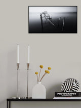 Carrasqueira in Black and White Poster och Canvastavla