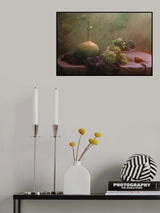 Still life with Grapes and Melon Poster och Canvastavla