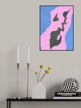 Pink Happiness Poster och Canvastavla