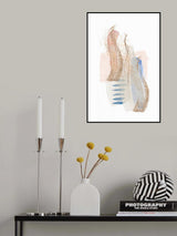 Soft Pink Blue 2 Poster och Canvastavla