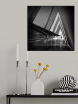 Triangle perspective Poster och Canvastavla