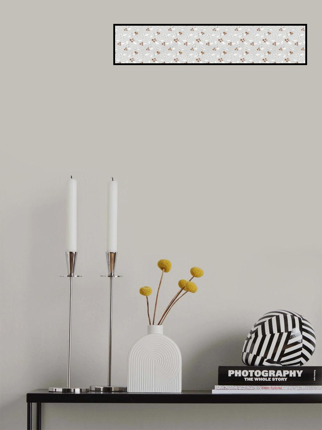 Berries in Winter Square Poster och Canvastavla