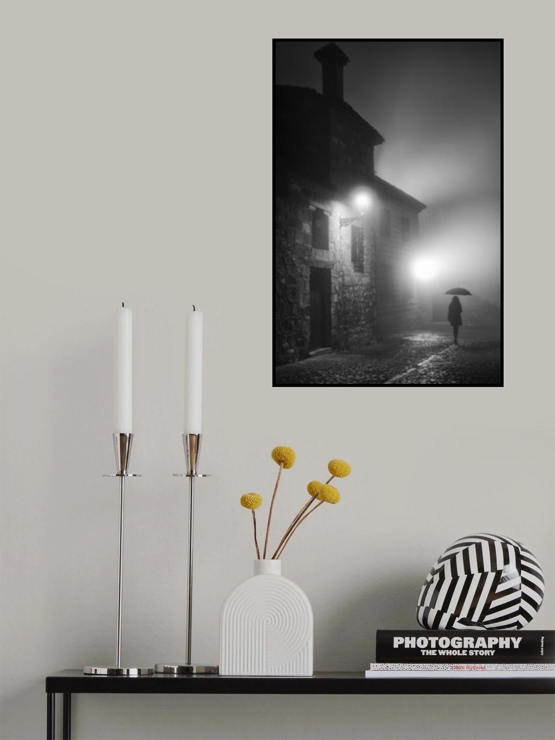 Fog Poster och Canvastavla