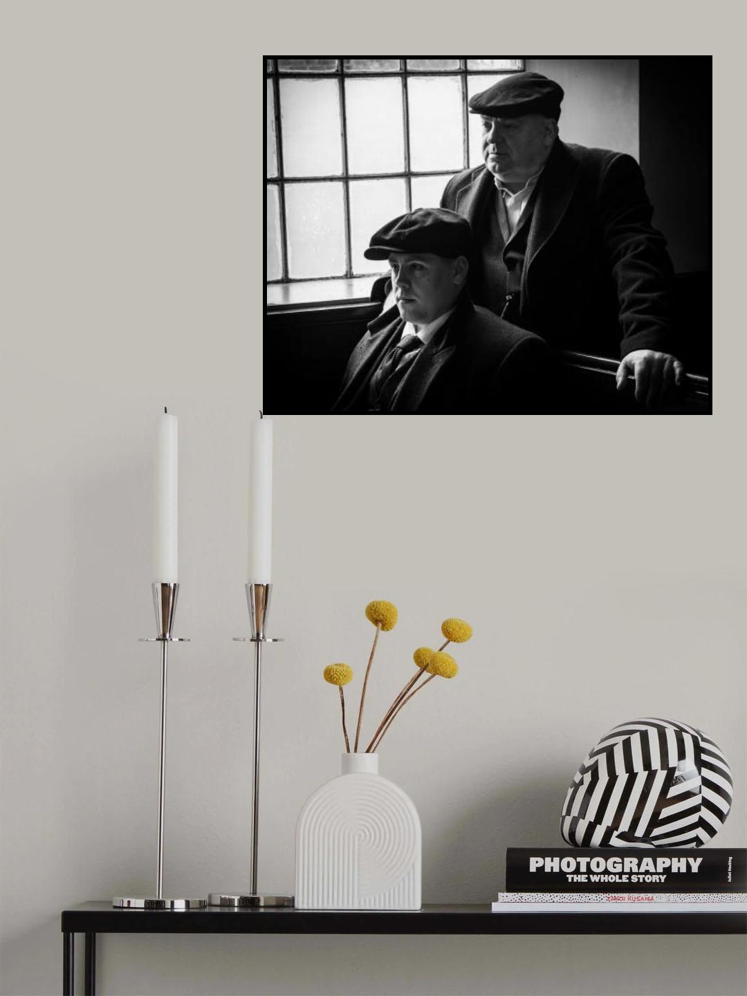 Quiet Poster och Canvastavla