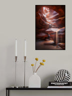 Antelope Sandfall Poster och Canvastavla