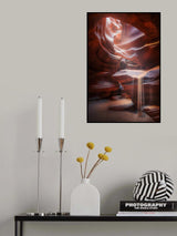 Antelope Sandfall Poster och Canvastavla