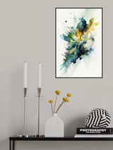 Serenity in Green Poster och Canvastavla