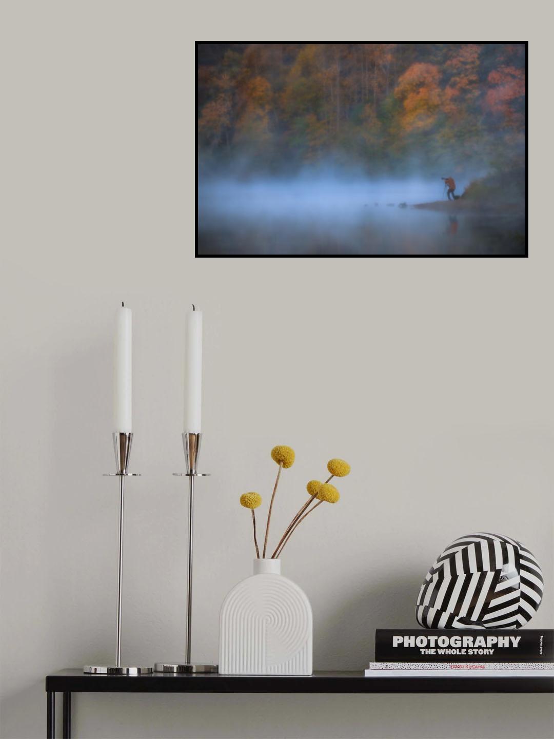 Misty shot Poster och Canvastavla