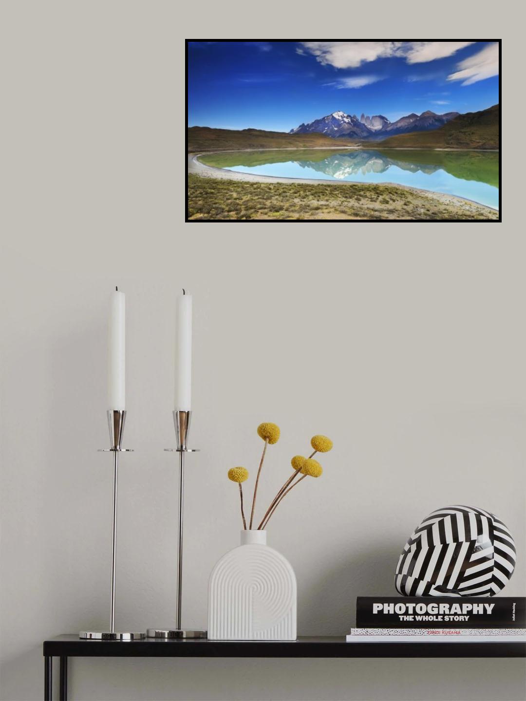 BLU LAGUNA Poster och Canvastavla
