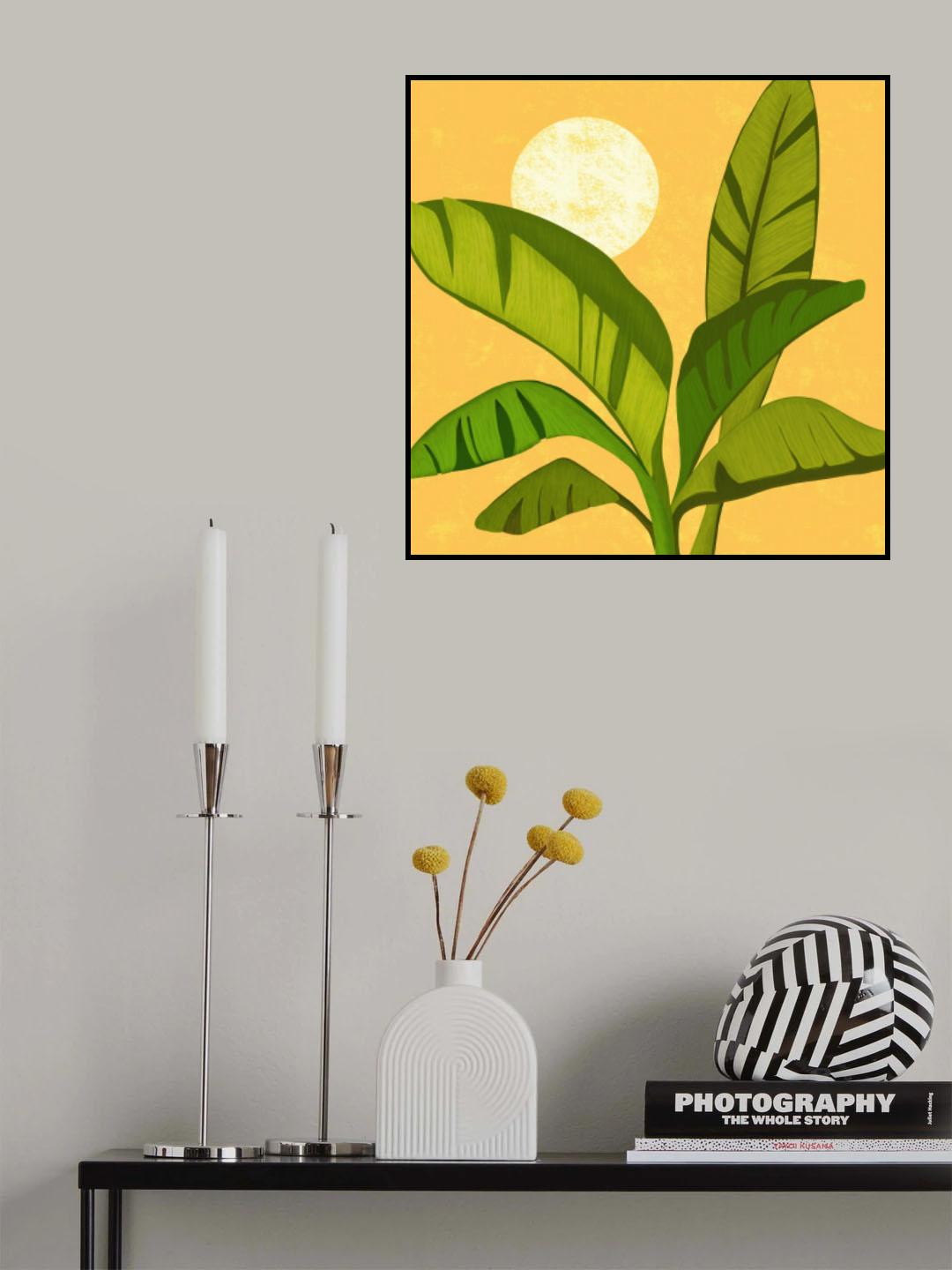 Sunny Golden Tropics Poster och Canvastavla