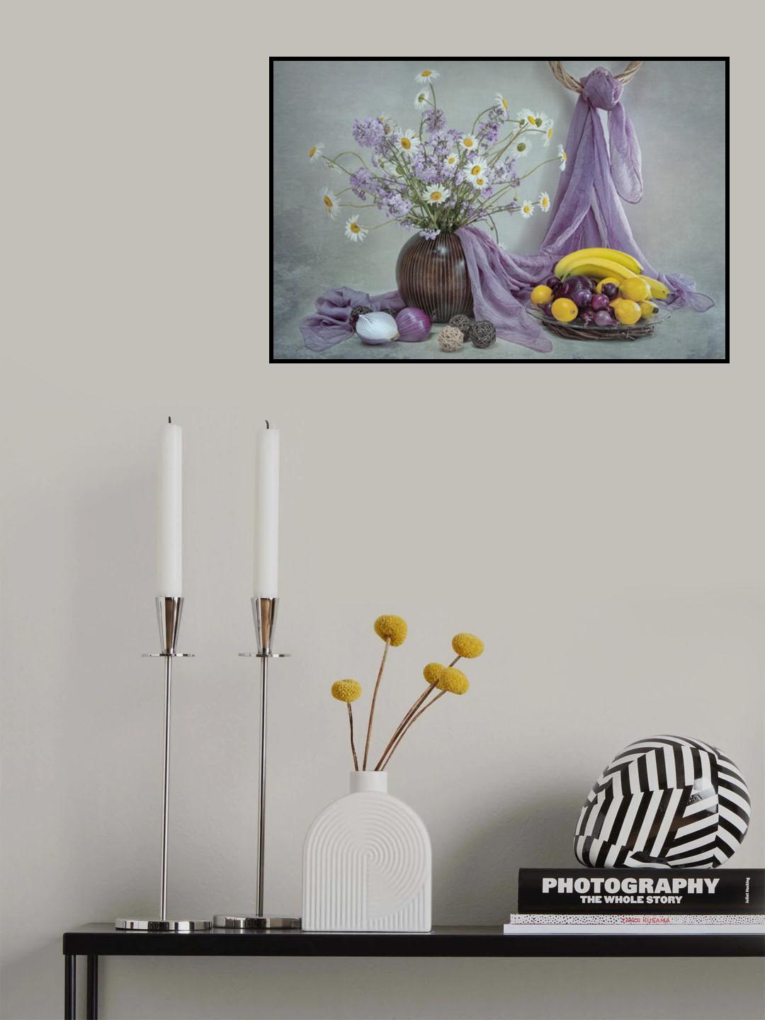 Spring Wild Flowers Poster och Canvastavla