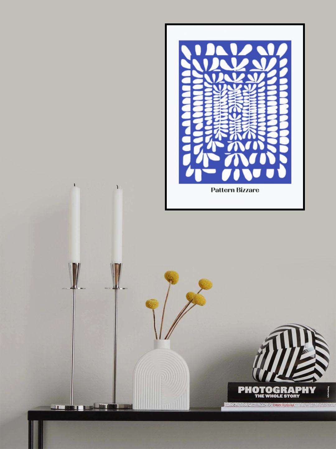 Pattern Bizarre Fern Poster och Canvastavla