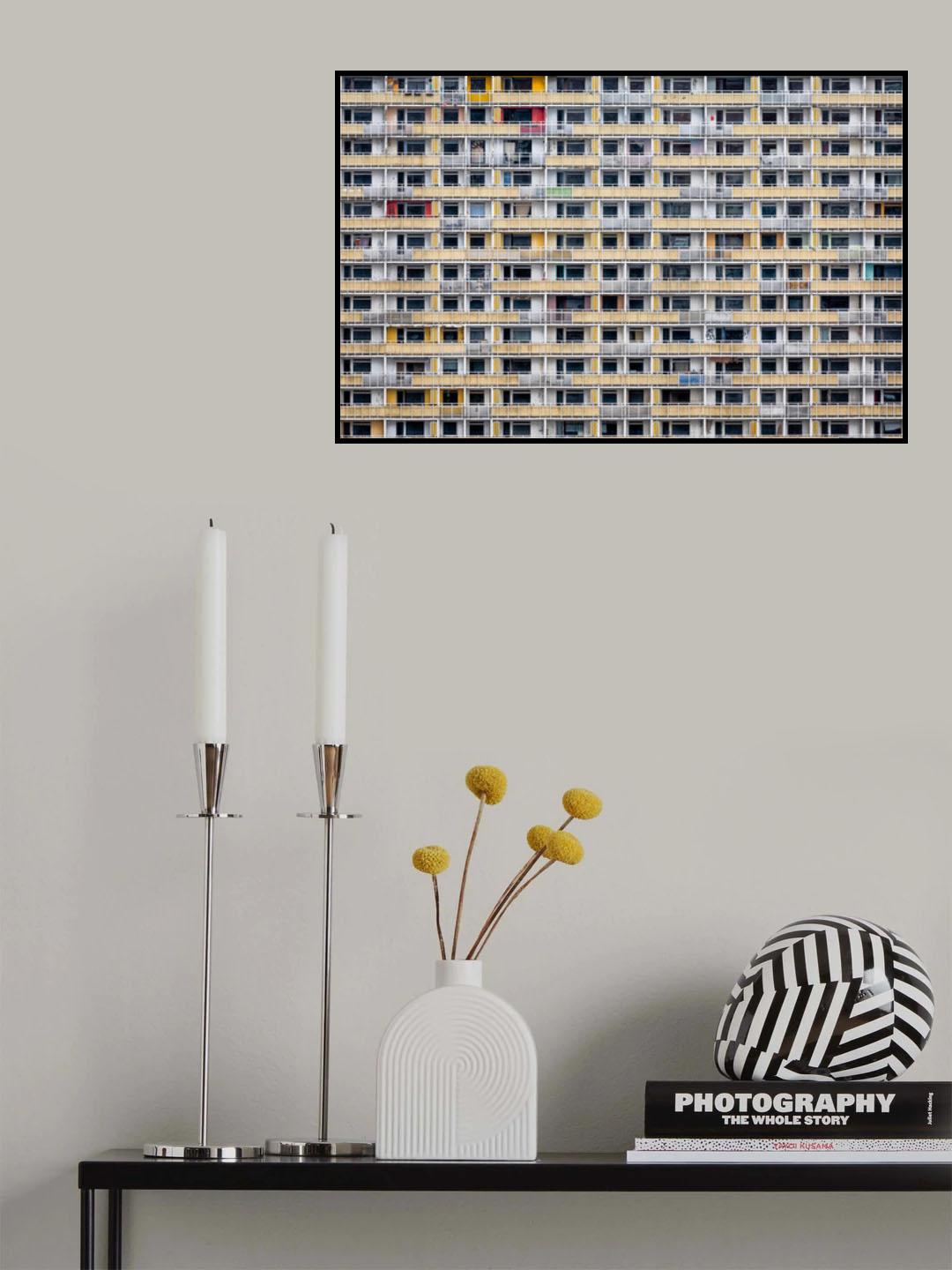 Balcony idyll Poster och Canvastavla