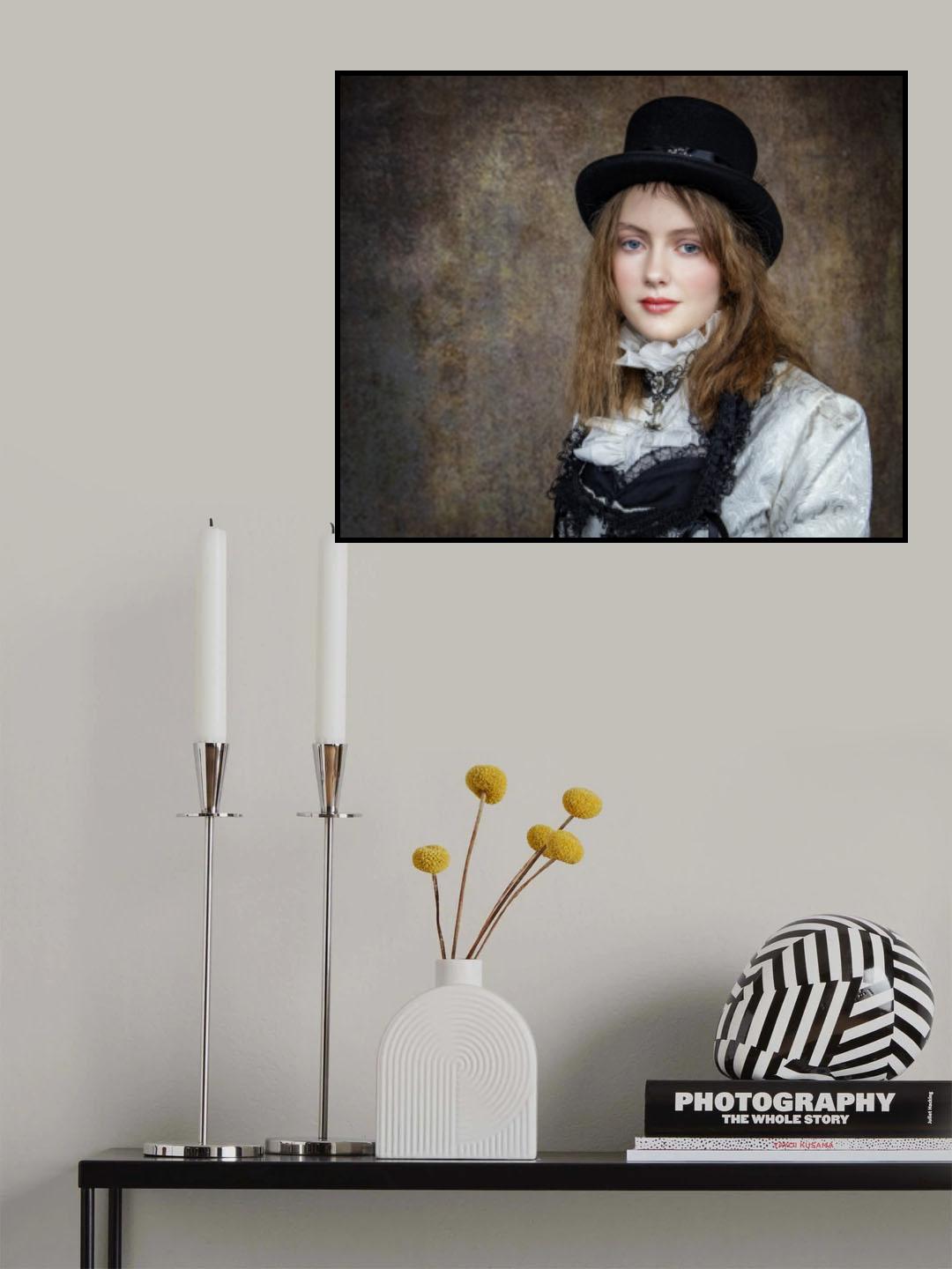 The Mystery girl Poster och Canvastavla
