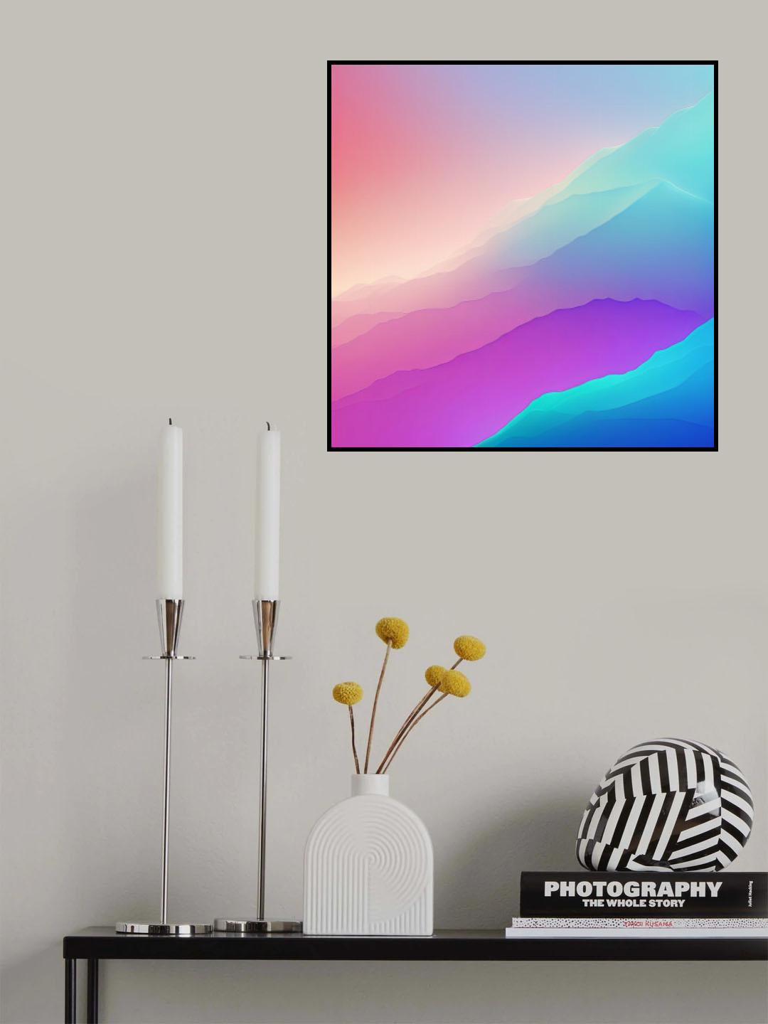 Gradient 35 Poster och Canvastavla