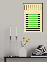Faded Geometric #2 Poster och Canvastavla