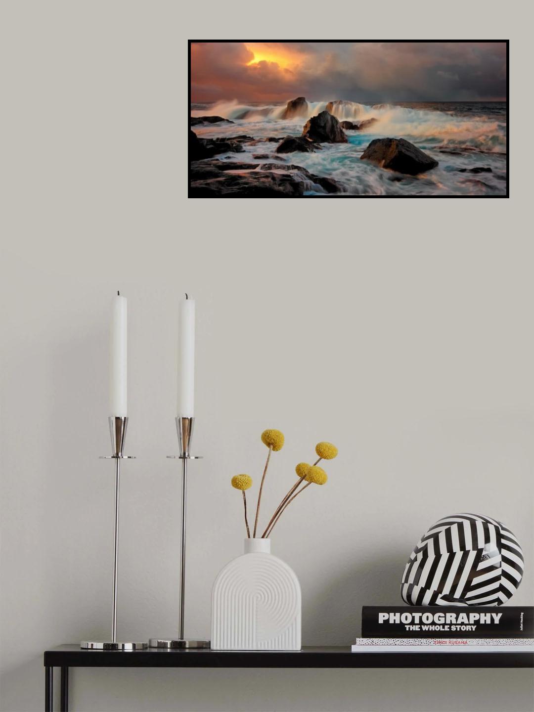 After storm wave Poster och Canvastavla