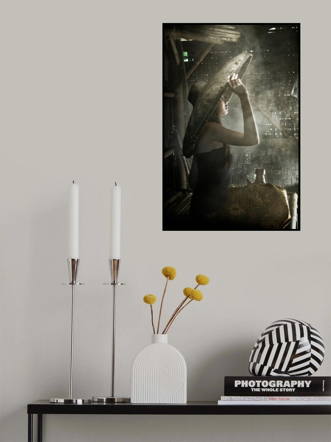 Village girl Poster och Canvastavla