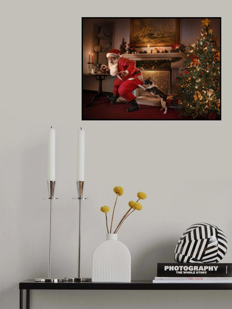 Santa was caught! Poster och Canvastavla