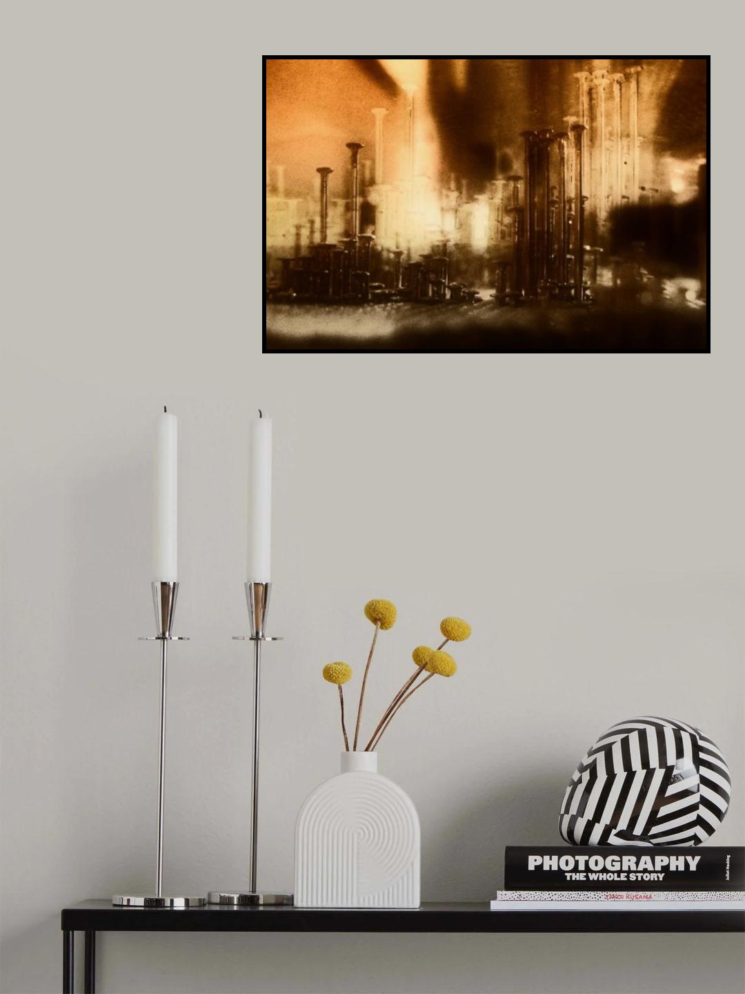 Nail City I Poster och Canvastavla