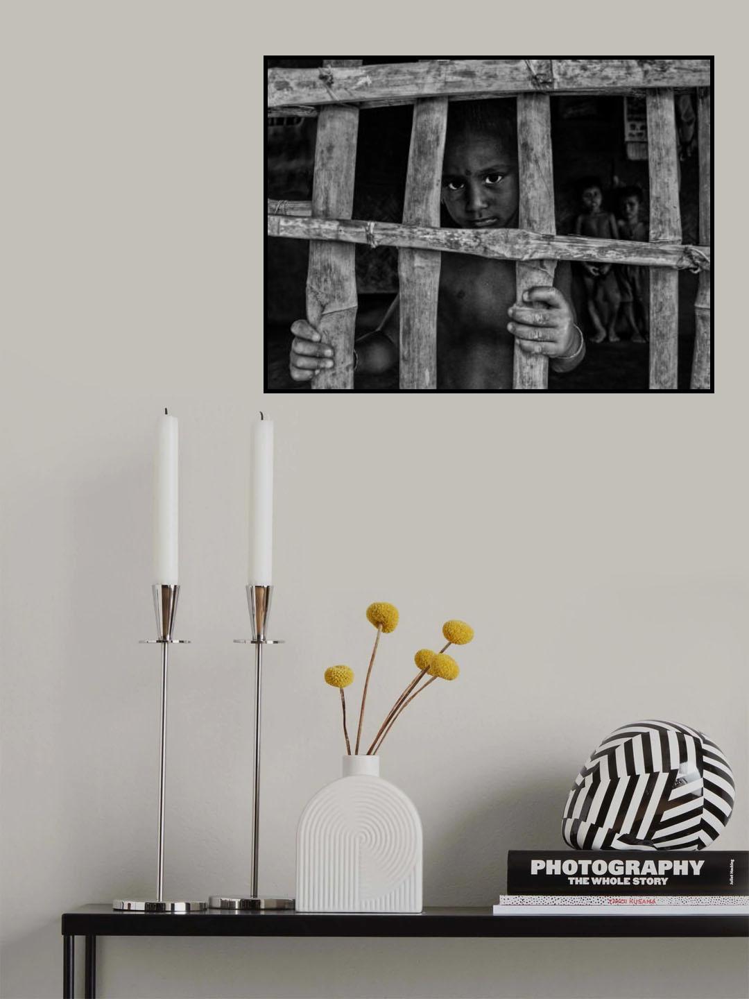 Confined Childhood Poster och Canvastavla