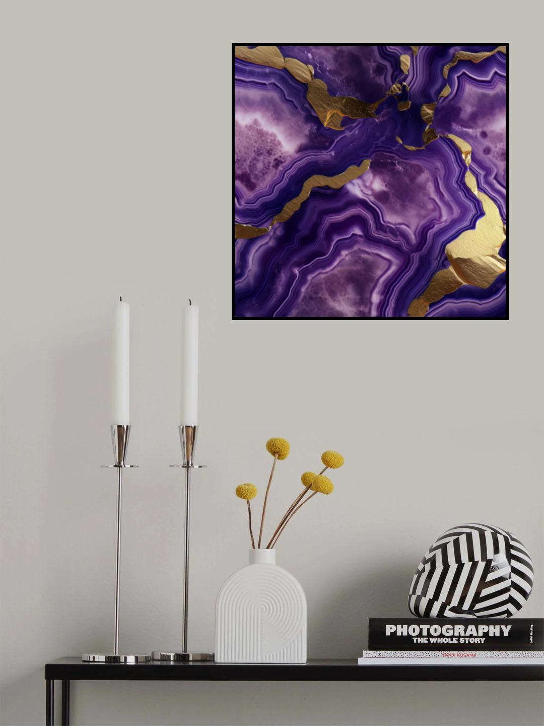 Agate 50 Poster och Canvastavla