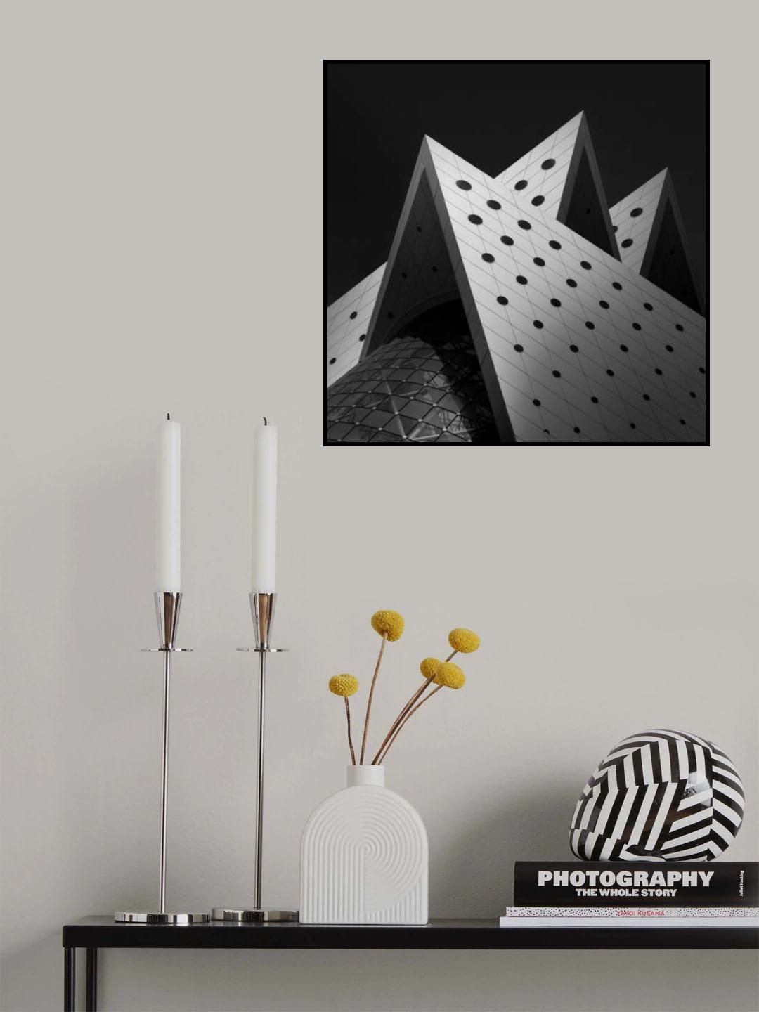 Geometric Forms Poster och Canvastavla