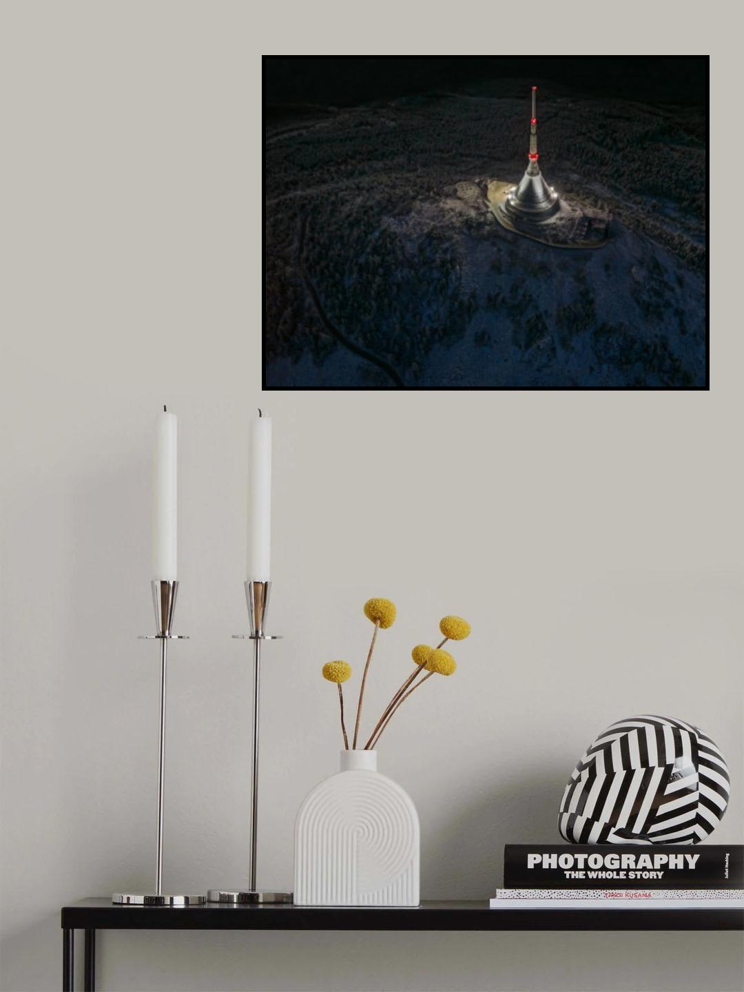 Iconic building Poster och Canvastavla