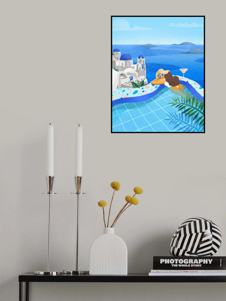Summer in Greece Poster och Canvastavla
