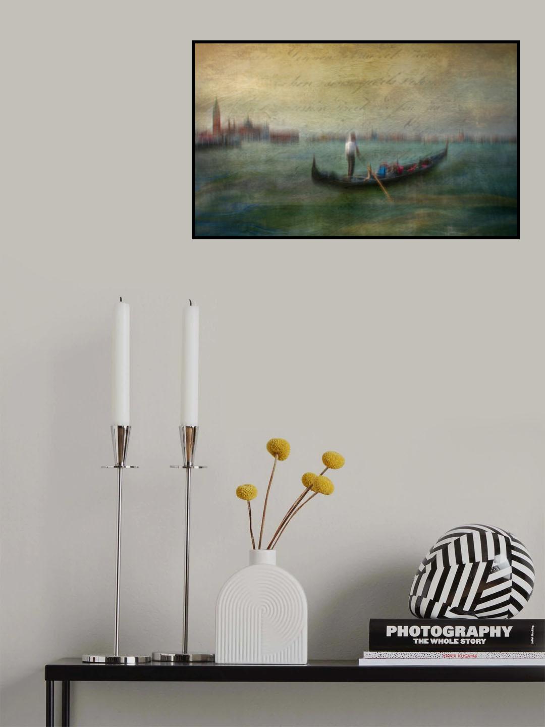 Gondolier Poster och Canvastavla