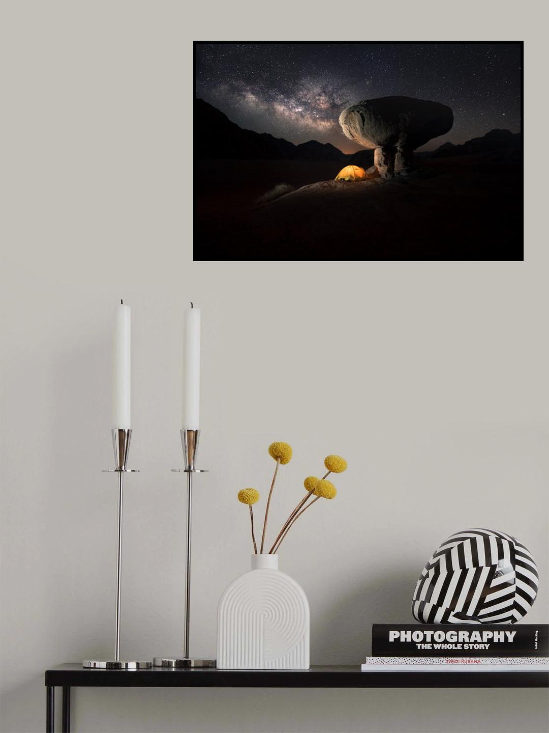 Rock Mashroom Poster och Canvastavla