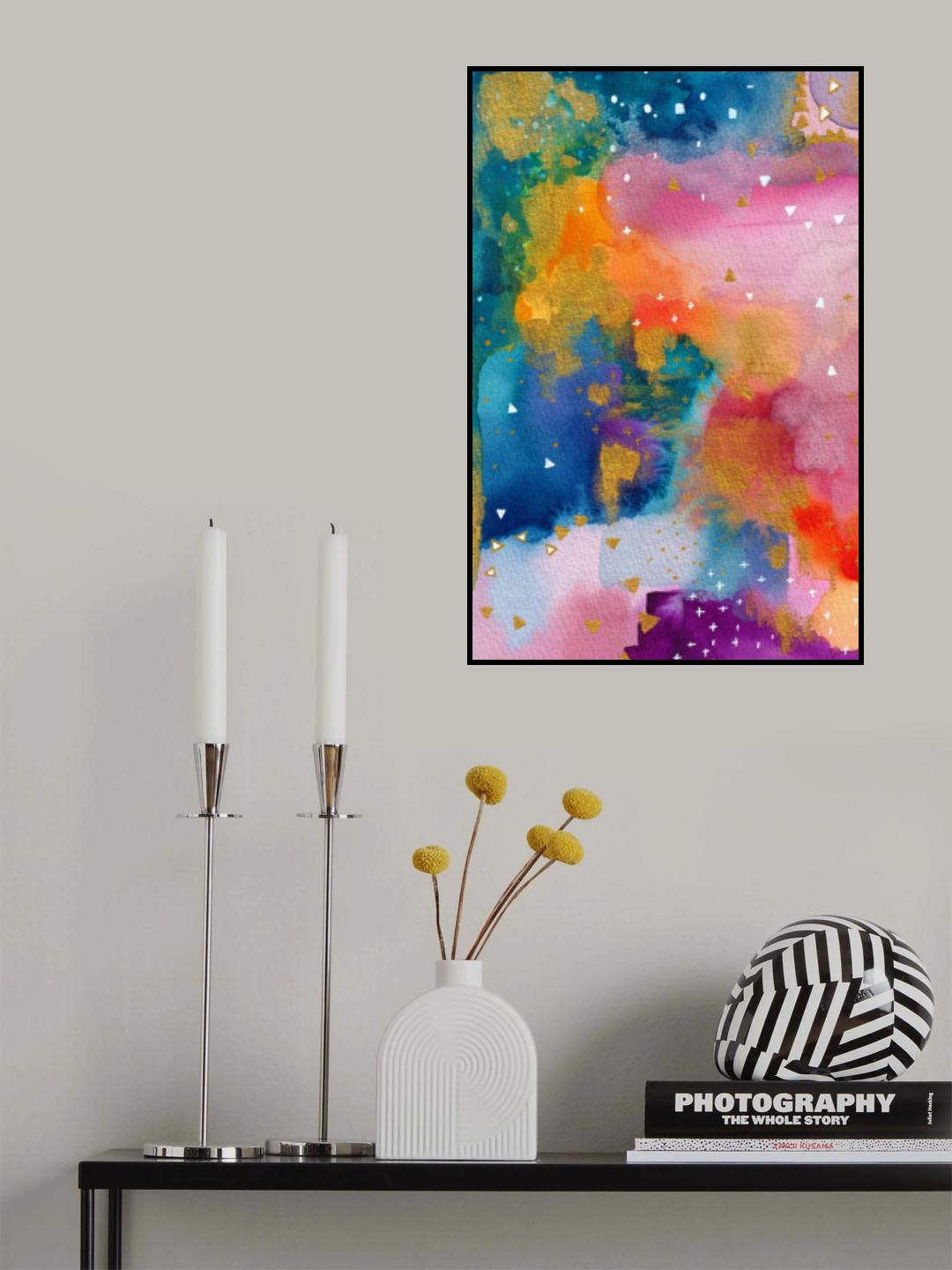 Gloden Monsoon Poster och Canvastavla