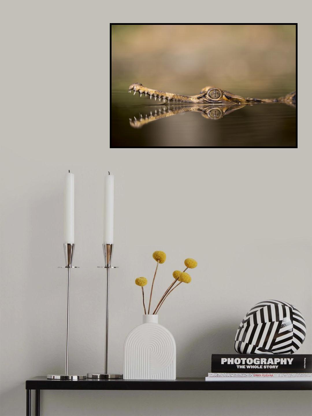 Sinyulong on The Water Poster och Canvastavla