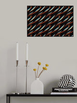 Space Pattern Poster och Canvastavla