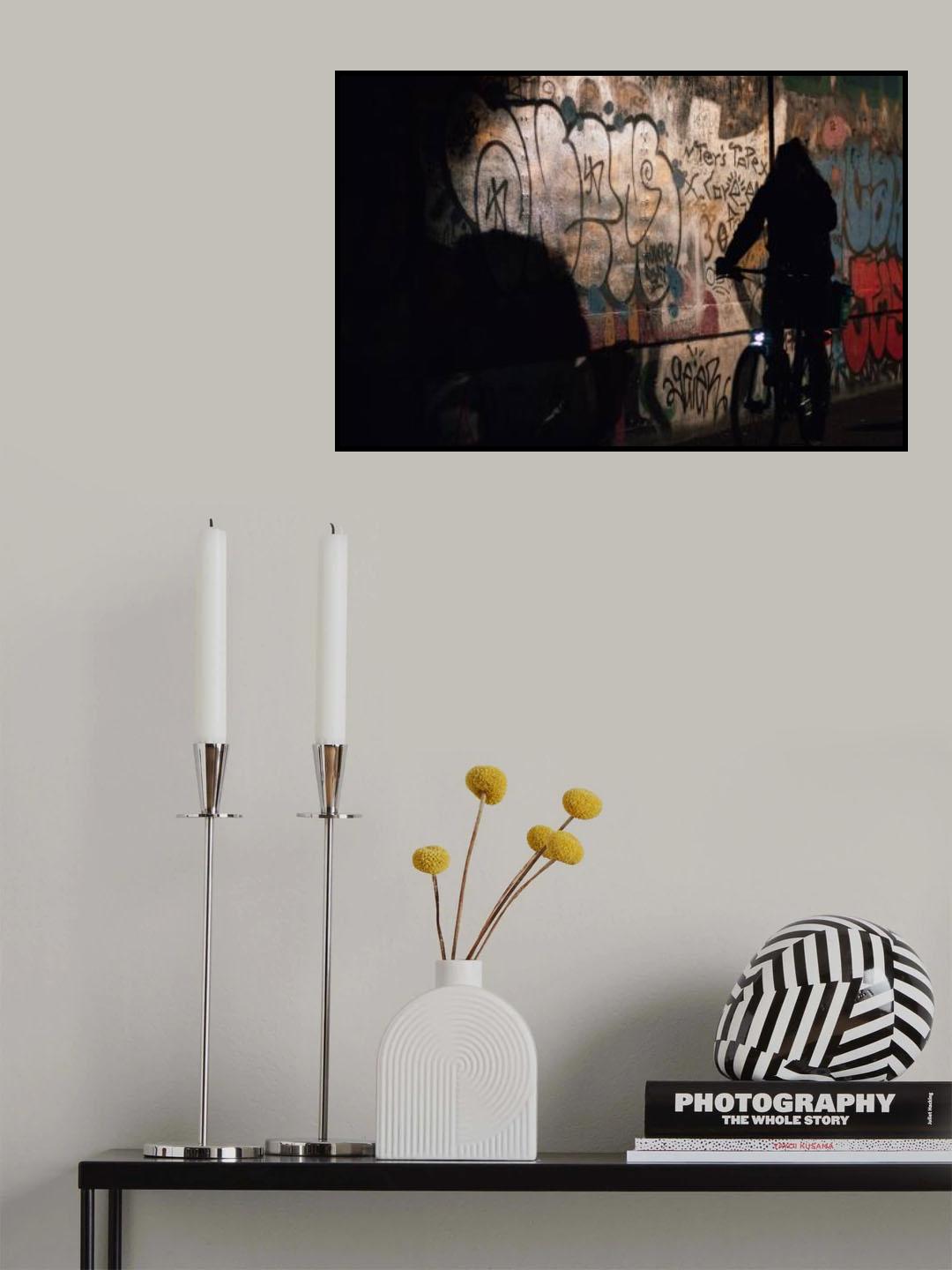 Night in Berlin Poster och Canvastavla
