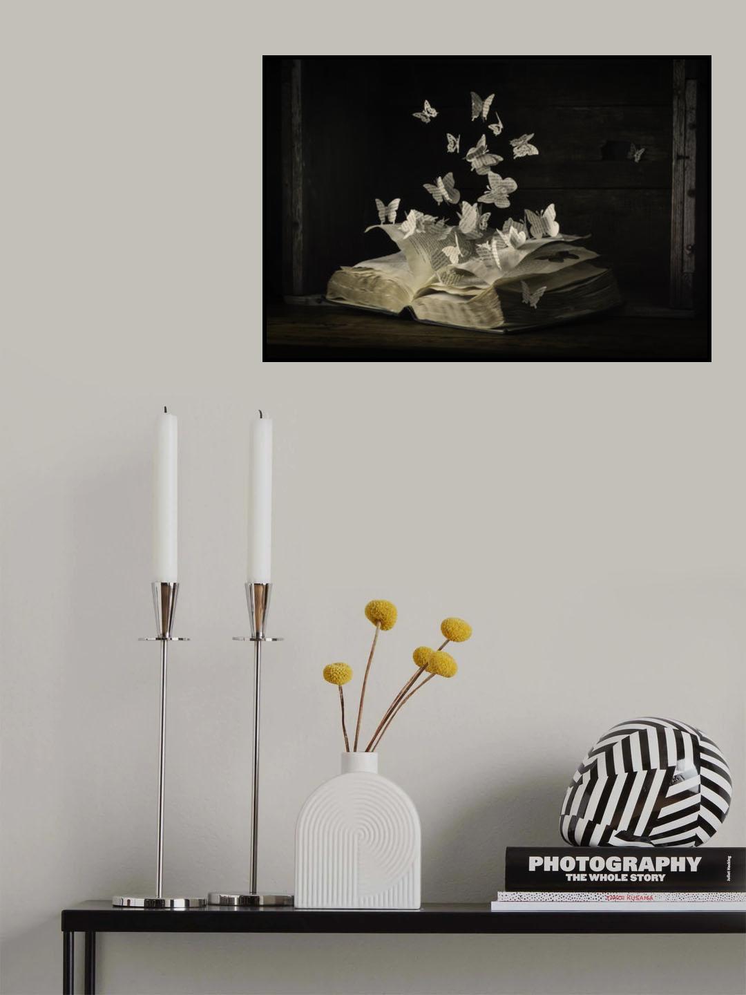Lepidopterology Poster och Canvastavla