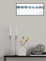 snow row Poster och Canvastavla