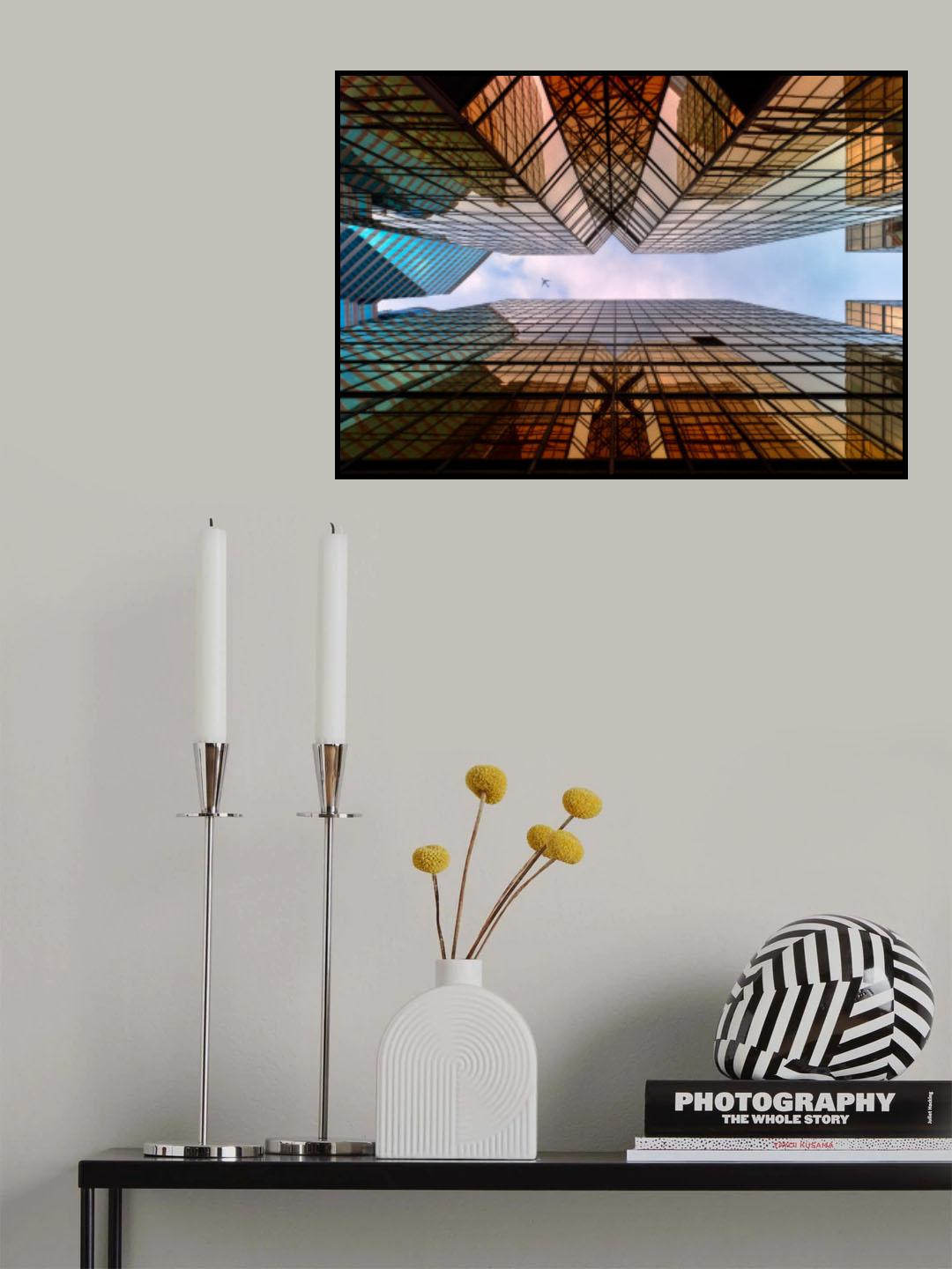 Gold mirrors Poster och Canvastavla