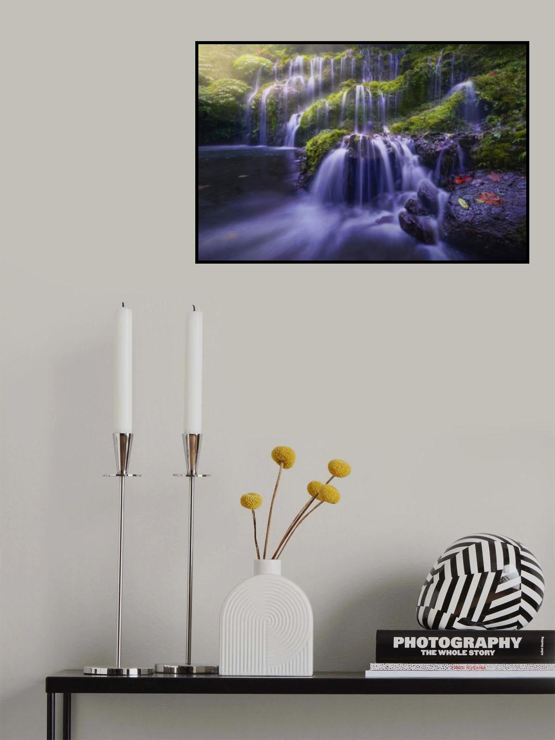 Falls Harmony Poster och Canvastavla