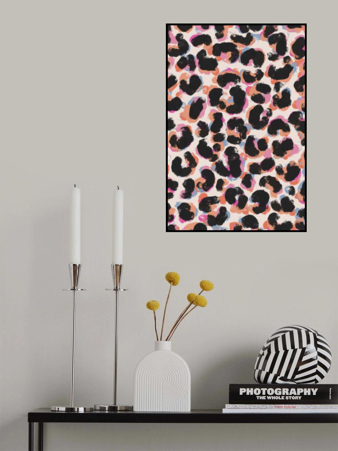 Cool Leo Pattern Poster och Canvastavla