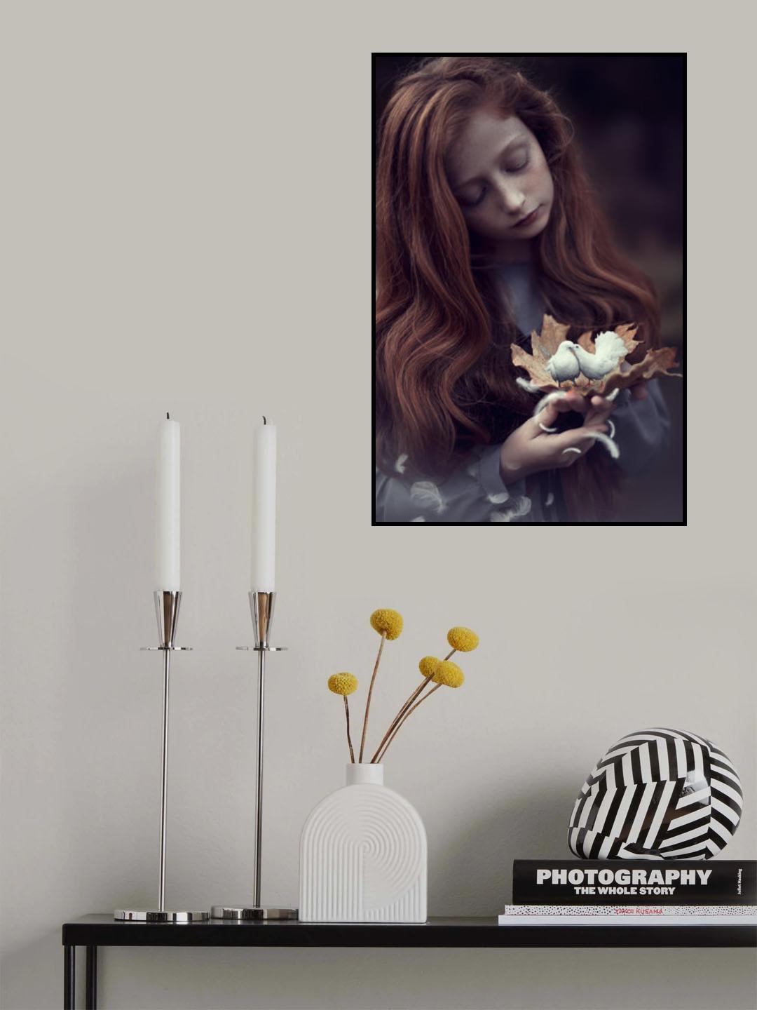 Touching Happiness Poster och Canvastavla