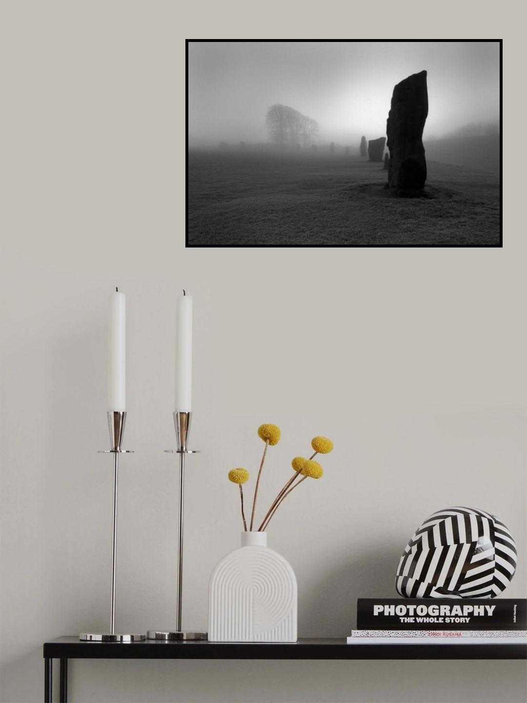 Dawn fog Poster och Canvastavla