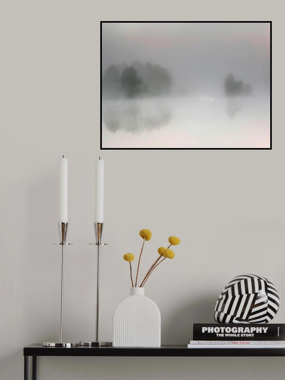 Misty morning Poster och Canvastavla
