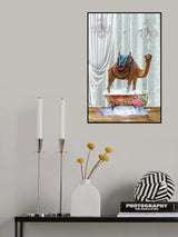 Camel &amp; Bubbles Poster och Canvastavla