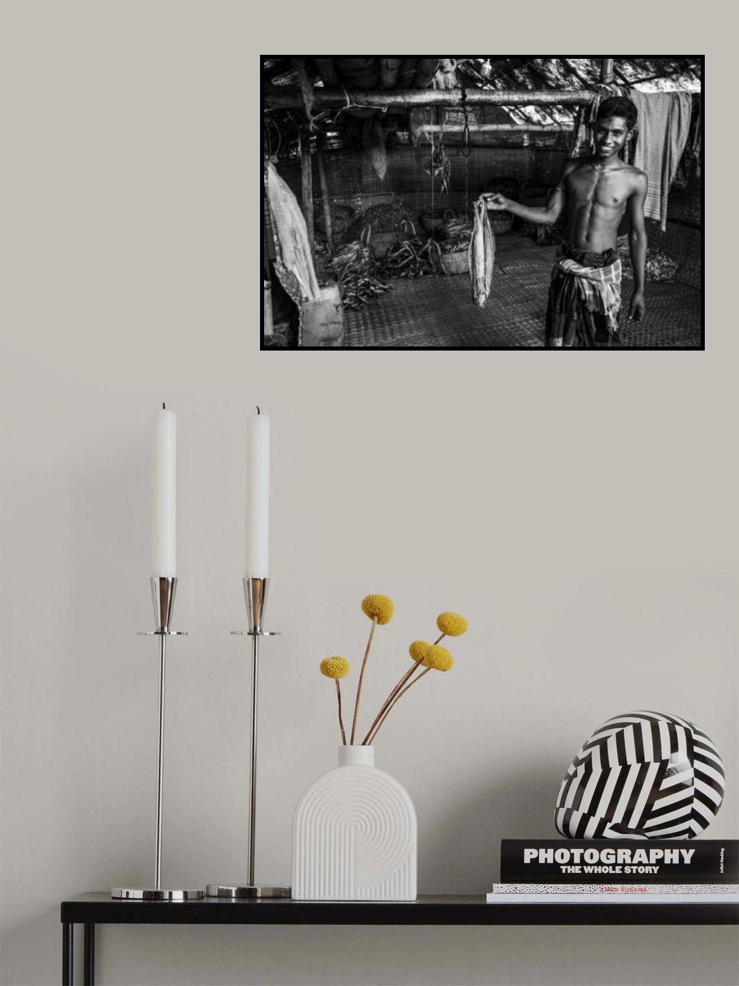 Fisherman Poster och Canvastavla