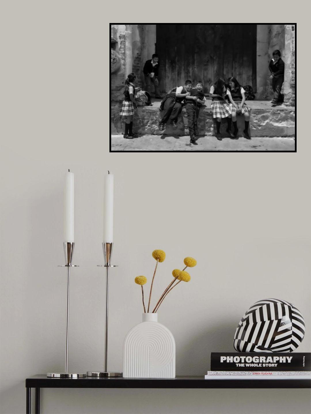 Happy children Poster och Canvastavla